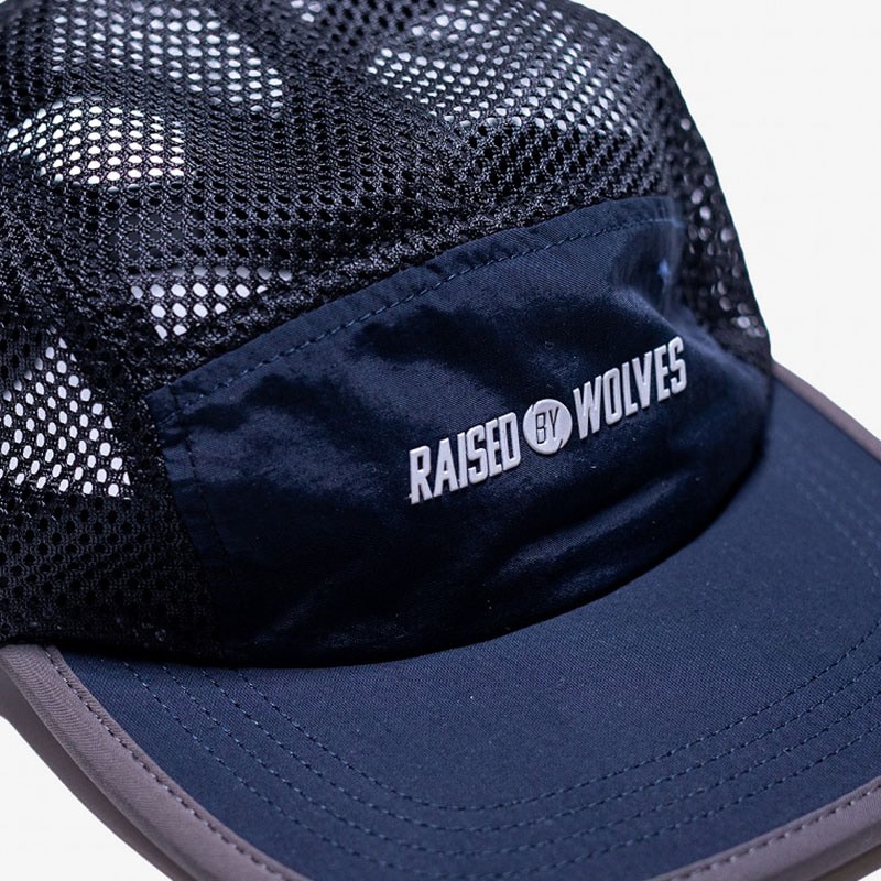 RAISED BY WOLVES/쥤ɥХ֥RUNNING CAP å / MIDNIGHT