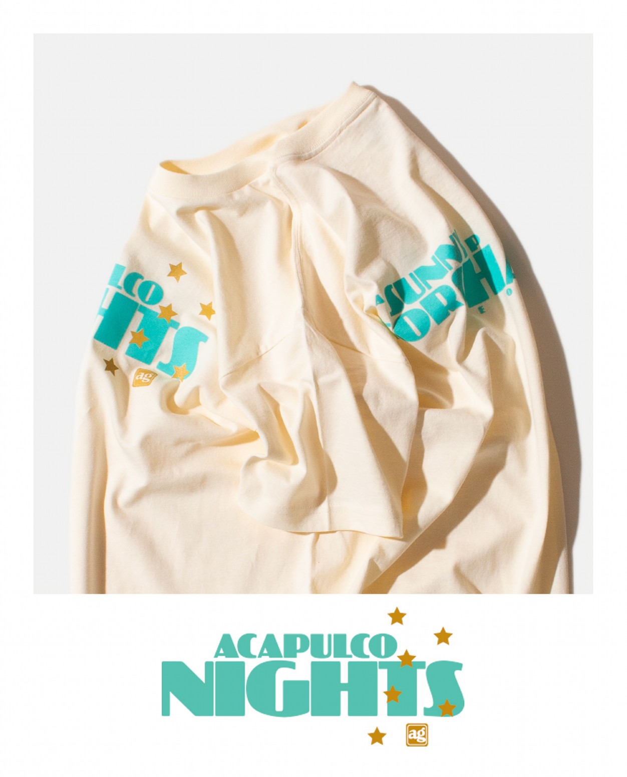 ACAPULCO GOLD/ץ륳 ɡACAPULCO NIGHTS TEE T / CREAM
