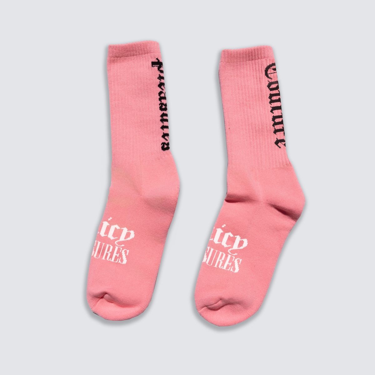 ��PLEASURES/�ץ쥸�㡼����JUICY COUTURE��JUICY PLEASURES SOCKS ���å��� / PINK