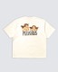 ��PLEASURES/�ץ쥸�㡼����DYNAMIC SHORT SLEEVE CREWNECK T����� / ECRU