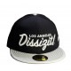 ��DISSIZIT/�ǥ����������åȡ�LA Dissizit New Era Cap ����å� / BLACK �֥�å� w/Wht