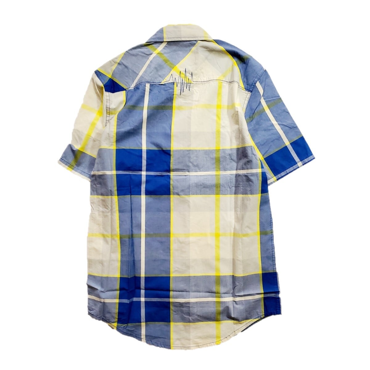 ��THE HUNDREDS/�����ϥ�ɥ�åġ�FLAXX SS WOVEN Ⱦµ����� / BLUE �֥롼 ��