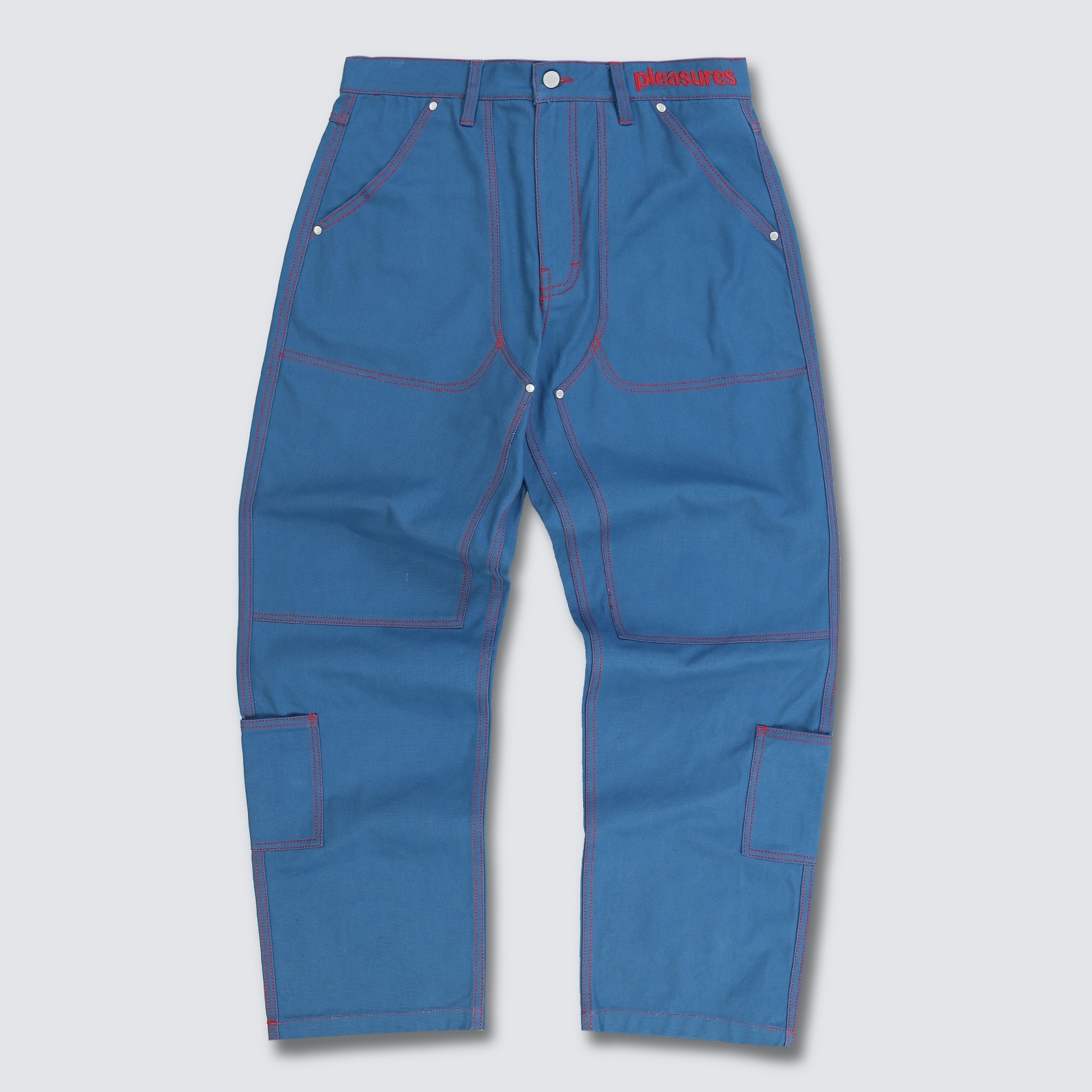 ��PLEASURES/�ץ쥸�㡼����ULTRA UTILITY PANTS �ѥ�� / BLUE