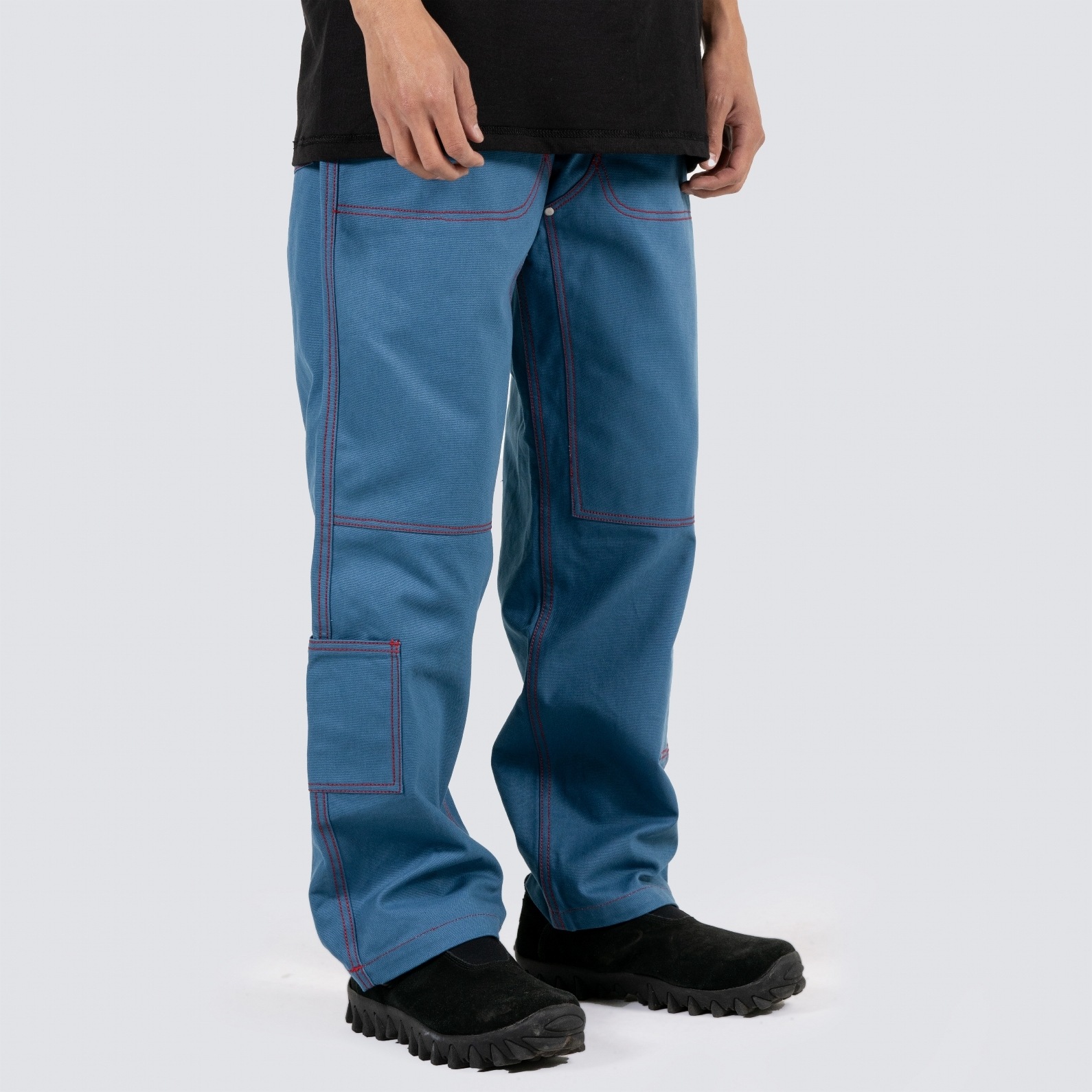 ��PLEASURES/�ץ쥸�㡼����ULTRA UTILITY PANTS �ѥ�� / BLUE