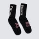 ��PLEASURES/�ץ쥸�㡼����JUICY COUTURE��JUICY PLEASURES SOCKS ���å��� / BLACK