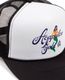 ��ACAPULCO GOLD/�����ץ륳 ������ɡ�MERMAID TRUCKER CAP / BLACK/WHITE