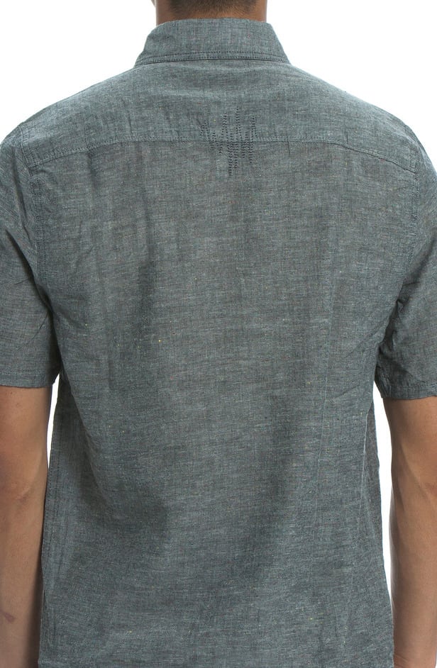 ��THE HUNDREDS/�����ϥ�ɥ�åġ�SHADE SS WOVEN  Ⱦµ����� / BLACK �֥�å� ��