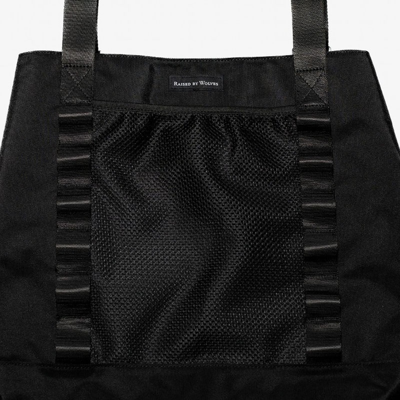 RAISED BY WOLVES/쥤ɥХ֥CONVERTIBLE TOTE BAG ȡȥХå / BLACK