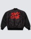 ��PLEASURES/�ץ쥸�㡼����DAFT PUNK/���եȡ��ѥ󥯡�DAFT CLUB REVERSIBLE BOMBER �ܥ�С����㥱�å� / BLACK