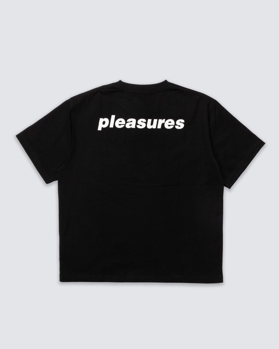 ��PLEASURES/�ץ쥸�㡼����JOKE HEAVYWEIGHT SHIRT T����� / BLACK