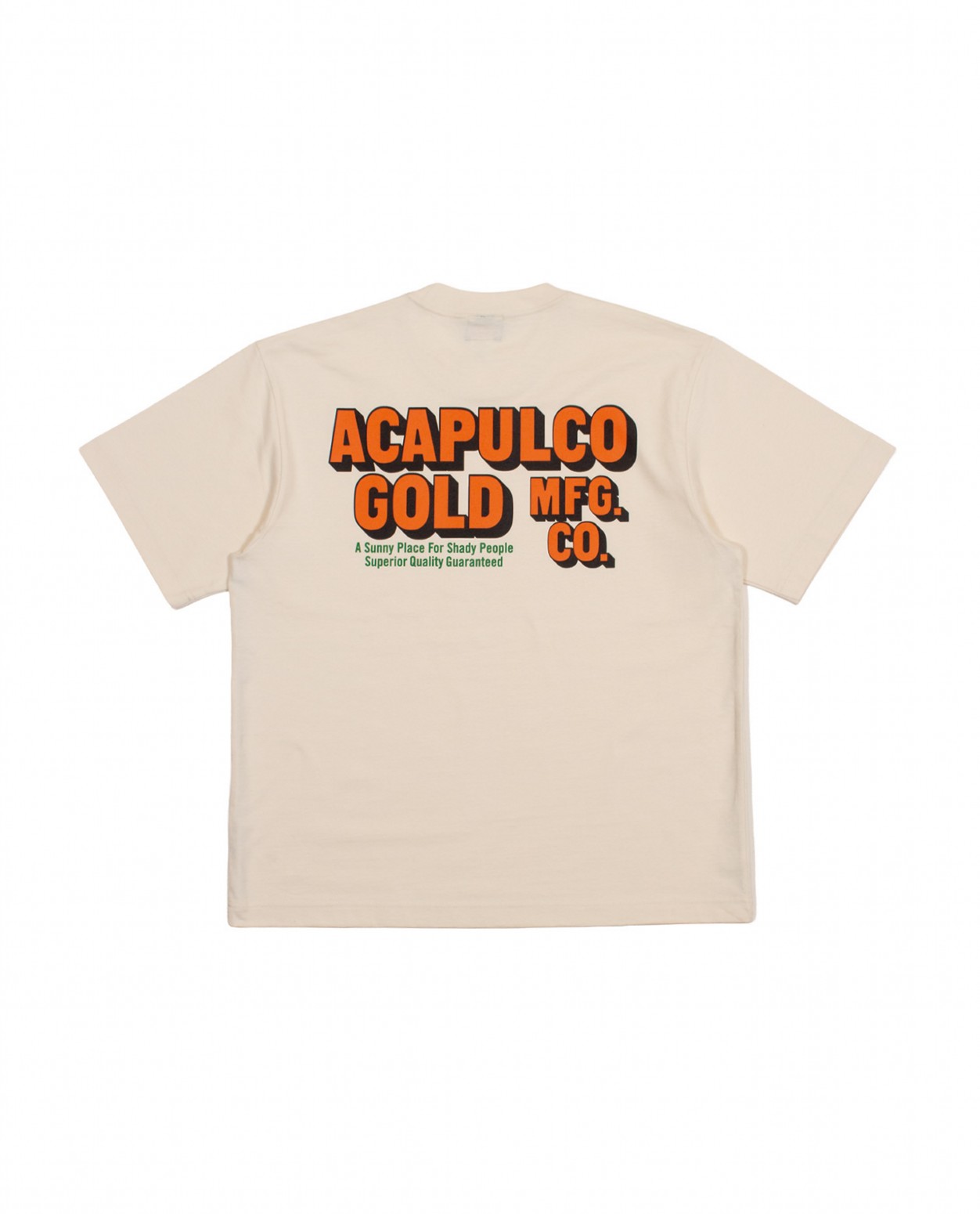 ��ACAPULCO GOLD/�����ץ륳 ������ɡ�OJ LOGO BOX FIT TEE T����� / ECRU