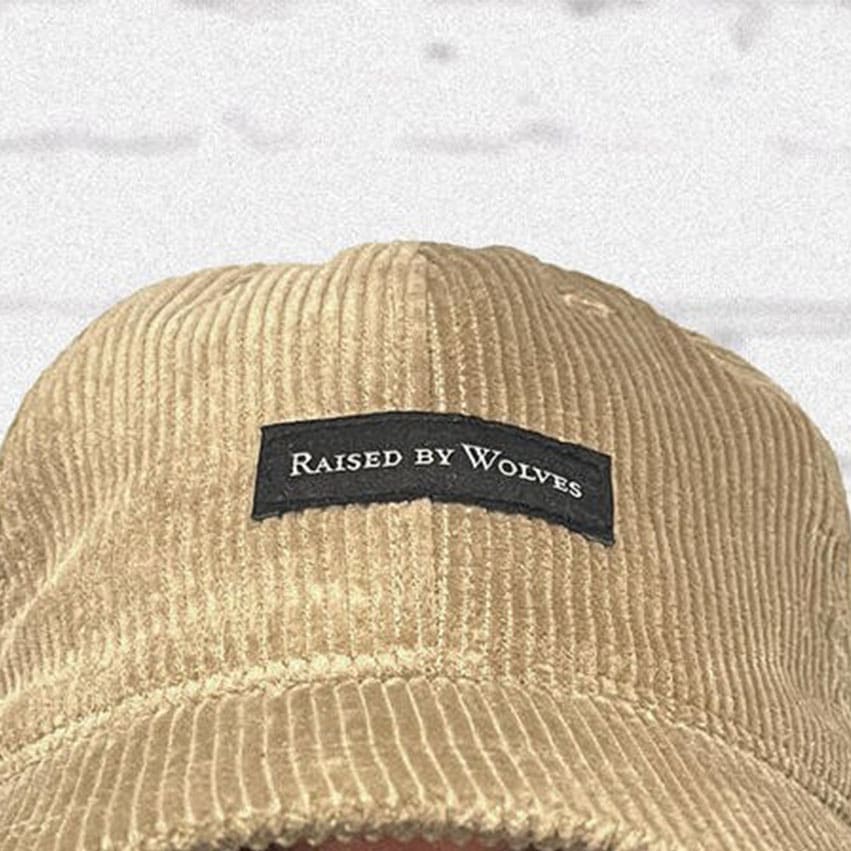 ��RAISED BY WOLVES/�쥤���ɥХ�����֥���CORDUROY HAT ���ȥ�åץХå�����å� / MUSHROOM