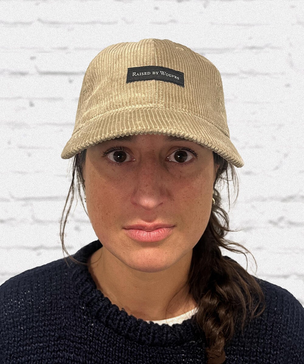 ��RAISED BY WOLVES/�쥤���ɥХ�����֥���CORDUROY HAT ���ȥ�åץХå�����å� / MUSHROOM