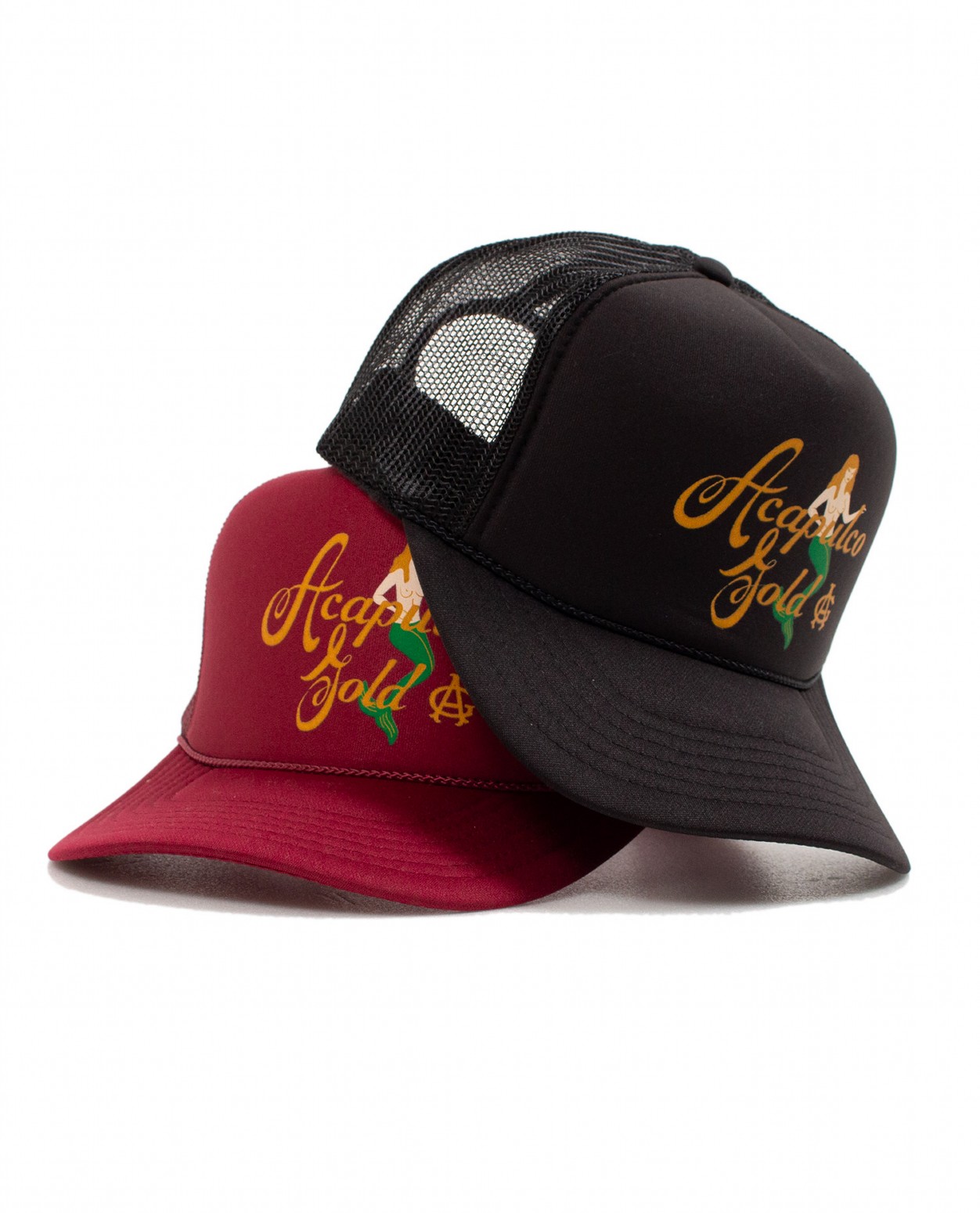��ACAPULCO GOLD/�����ץ륳 ������ɡ�MERMAID TRUCKER CAP / BLACK