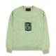 PLEASURES/ץ쥸㡼MENTOR CREWNECK 롼ͥåå / MATCHA