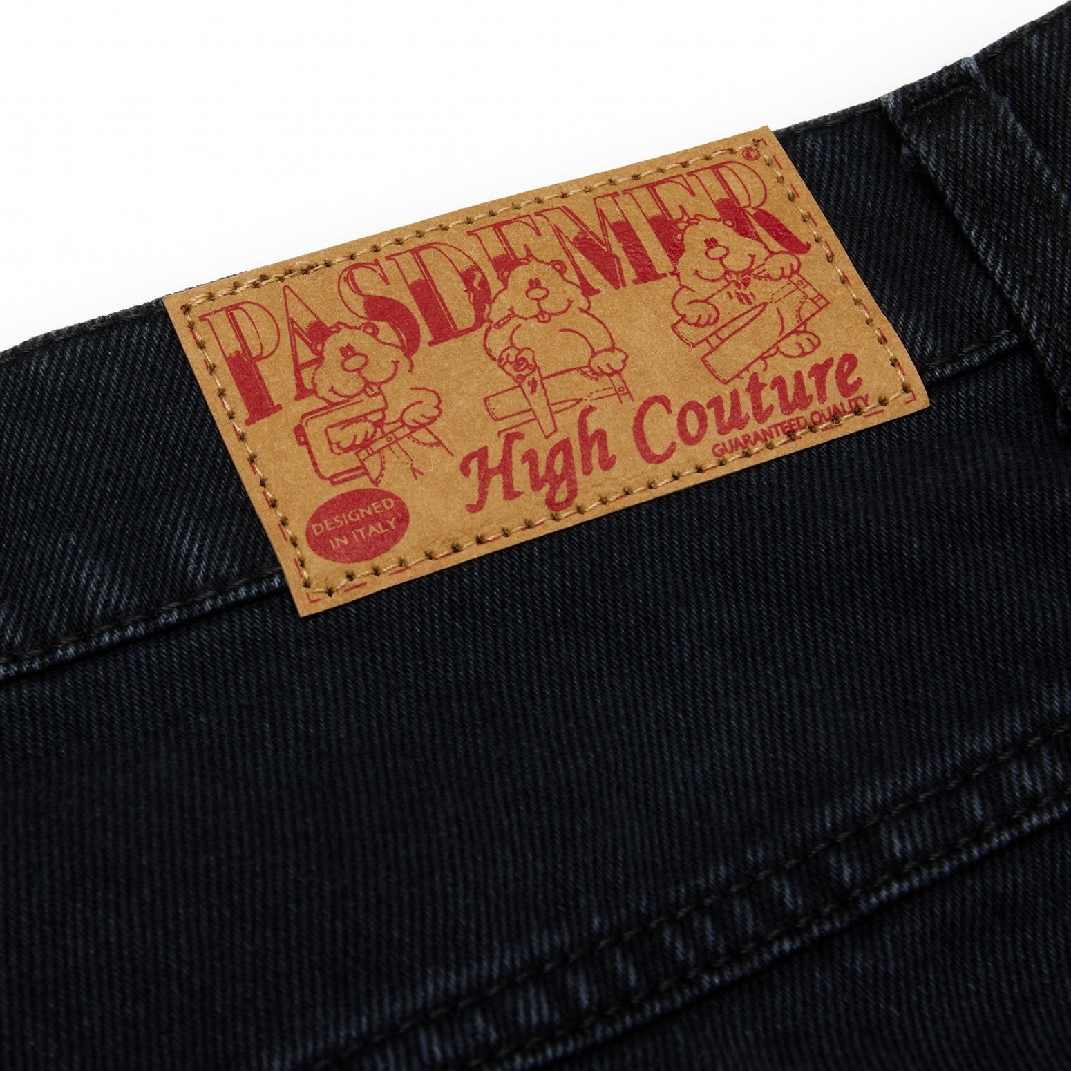 ��PAS DE MER/�ѥɥ����OFFICINA SCREW LOVE SHORTS ���硼�ȥѥ�� / BLACK