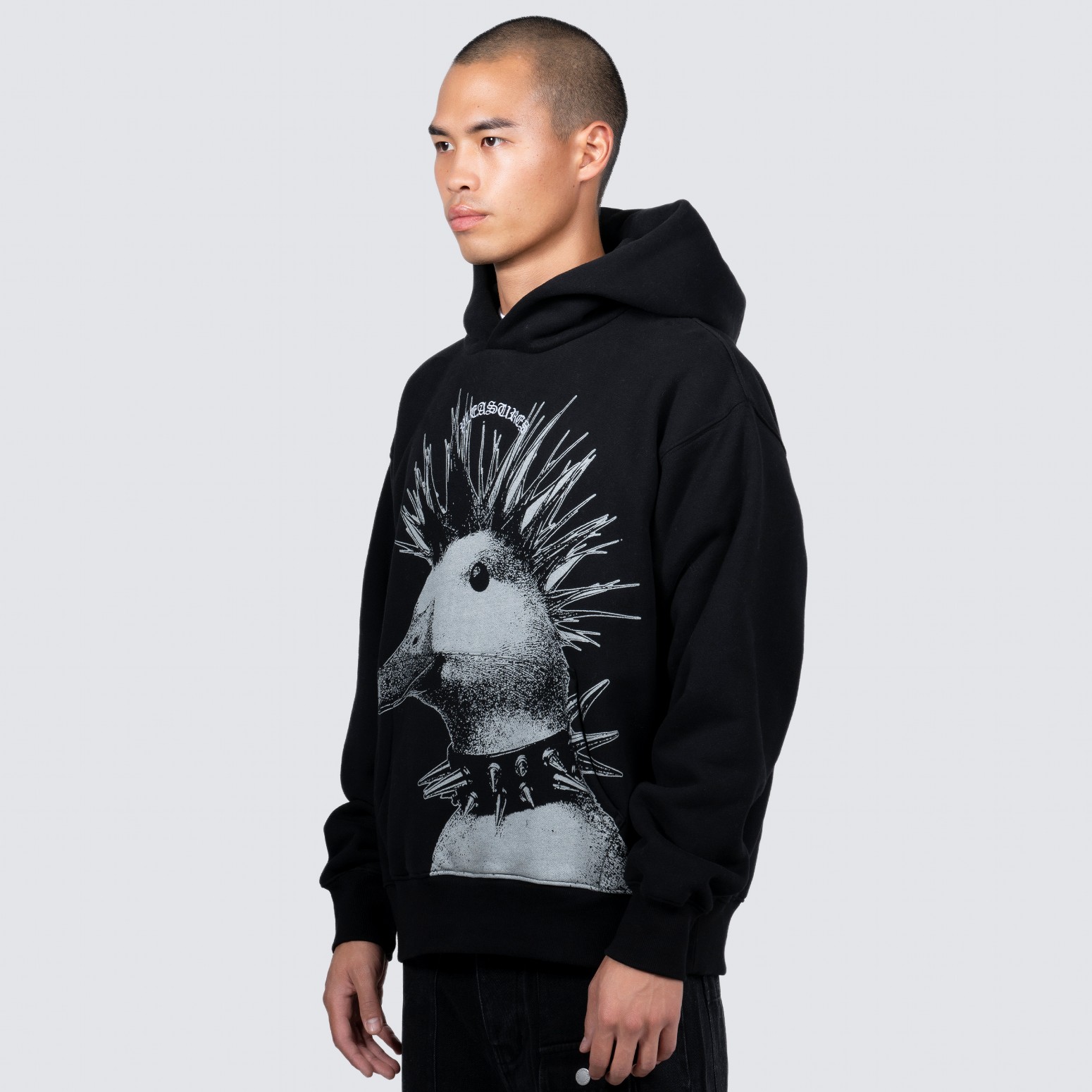 PLEASURES/ץ쥸㡼PUNK DUCK HOODIE ѡ / BLACK