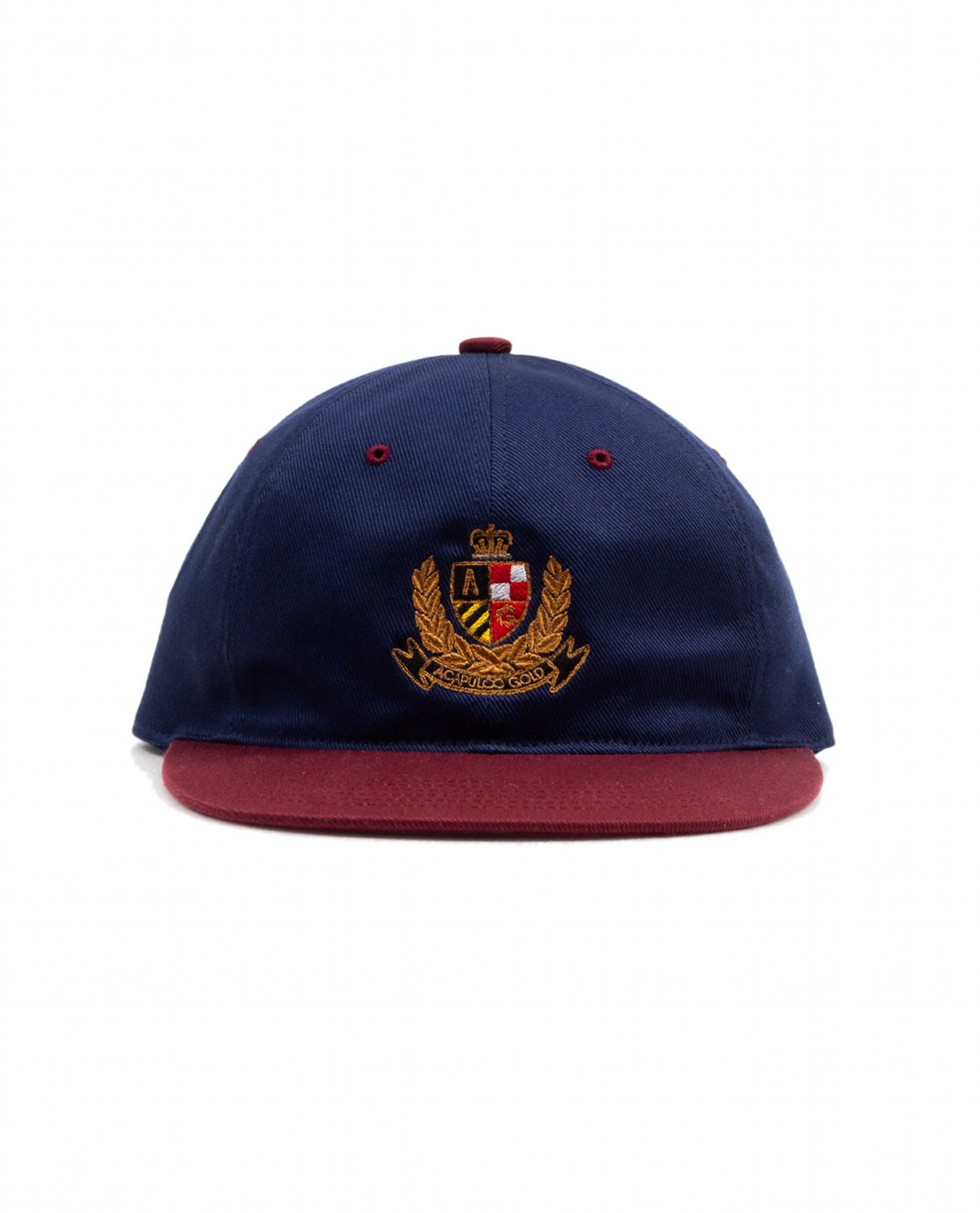 ��ACAPULCO GOLD/�����ץ륳 ������ɡ�CREST 6 PANEL CAP  / NAVY/BURGUNDY