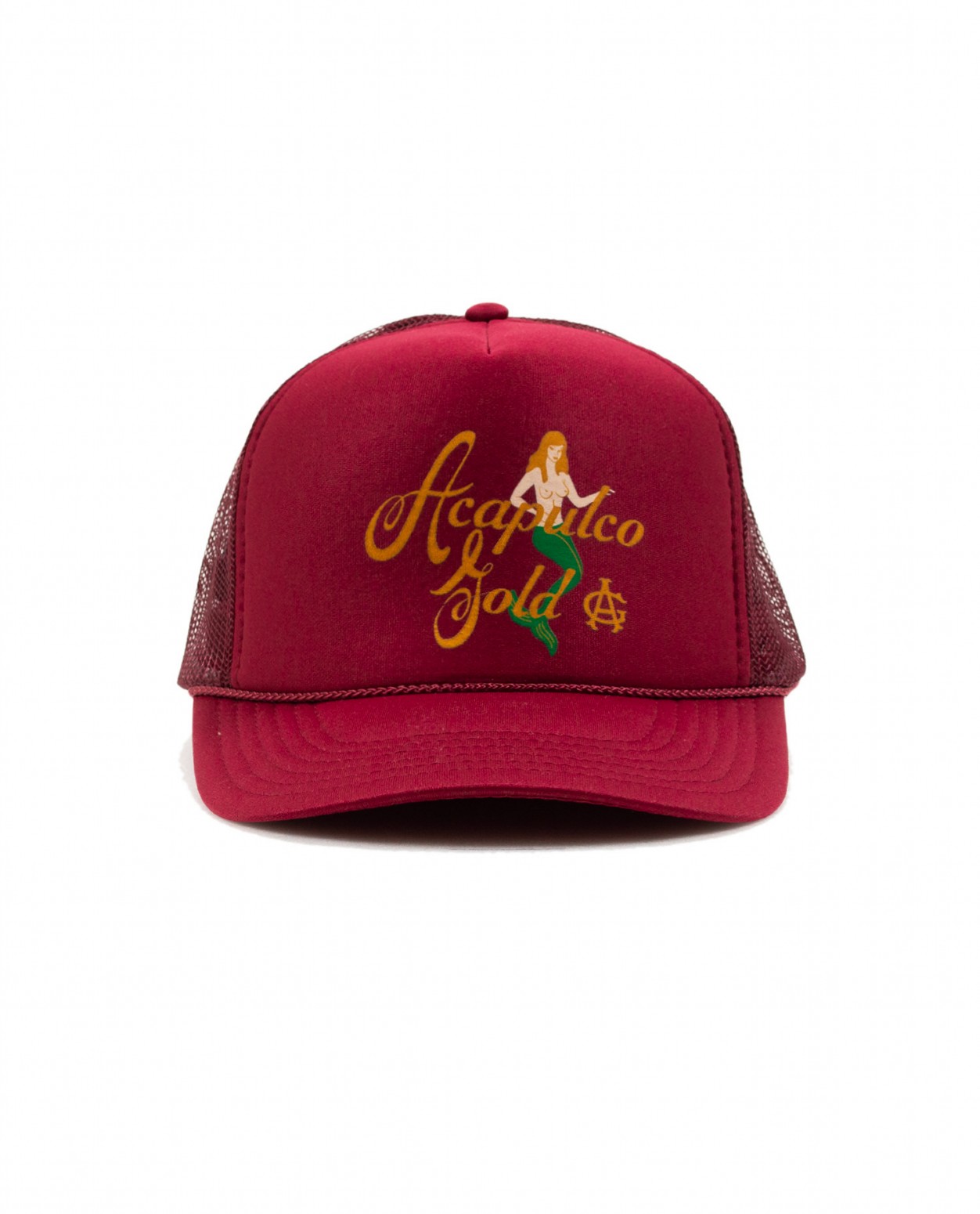 ��ACAPULCO GOLD/�����ץ륳 ������ɡ�MERMAID TRUCKER CAP / BURGUNDY