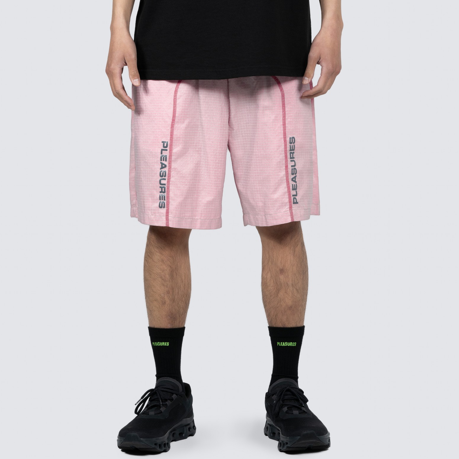 PLEASURES/ץ쥸㡼TEMPO ACTIVE SHORTS 硼ȥѥ / GREY