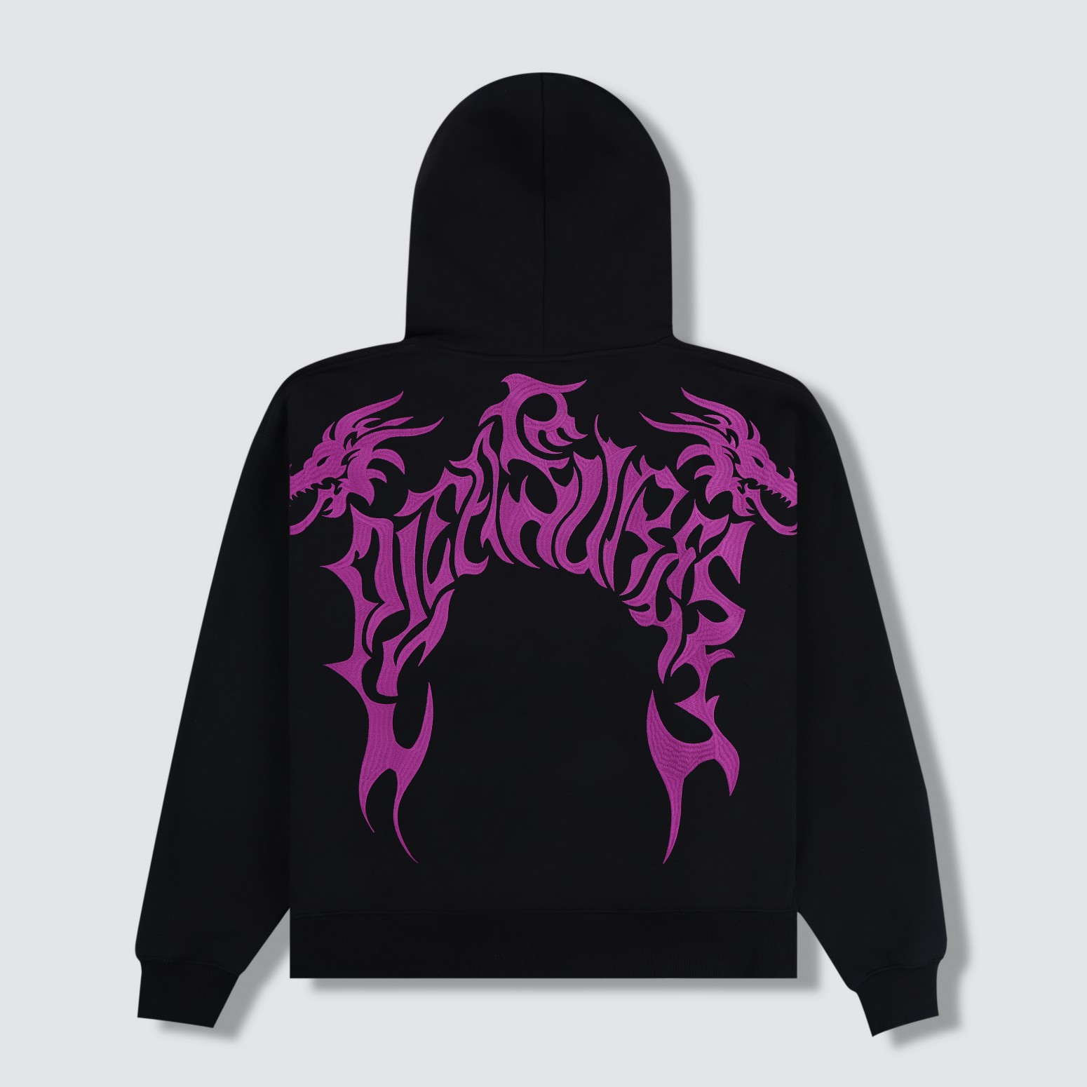 PLEASURES/ץ쥸㡼DRAGON ZIP HOODIE ѡ / BLACK