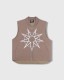 PLEASURES/ץ쥸㡼SLIPKNOT/åץΥåȡGOAT PADDED VEST ٥ / BEIGE