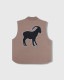 PLEASURES/ץ쥸㡼SLIPKNOT/åץΥåȡGOAT PADDED VEST ٥ / BEIGE