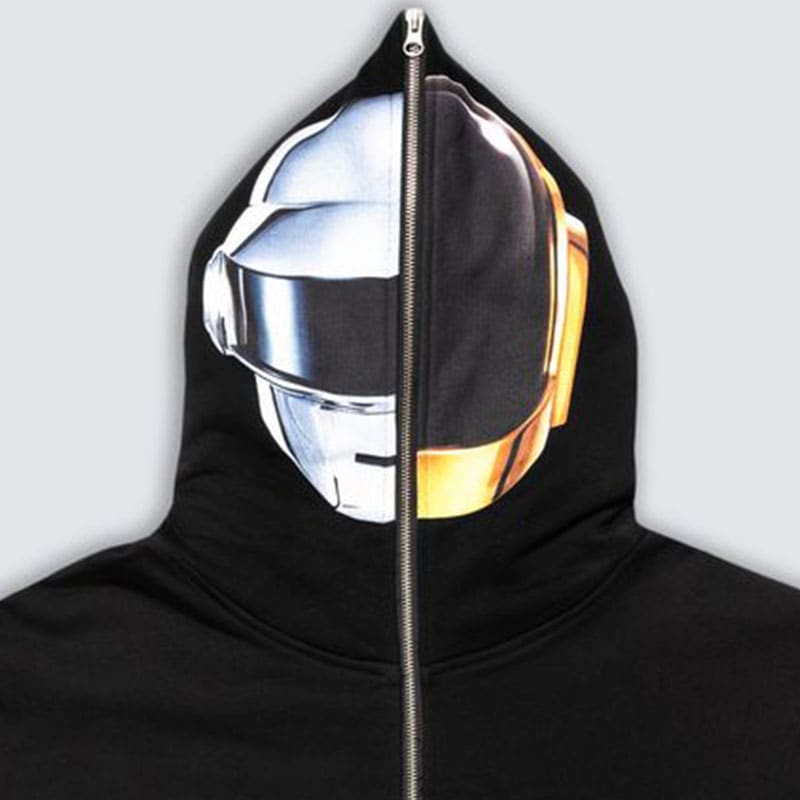 ��PLEASURES/�ץ쥸�㡼����DAFT PUNK/���եȡ��ѥ󥯡�RAM ZIP HOODIE �С����� / BLACK
