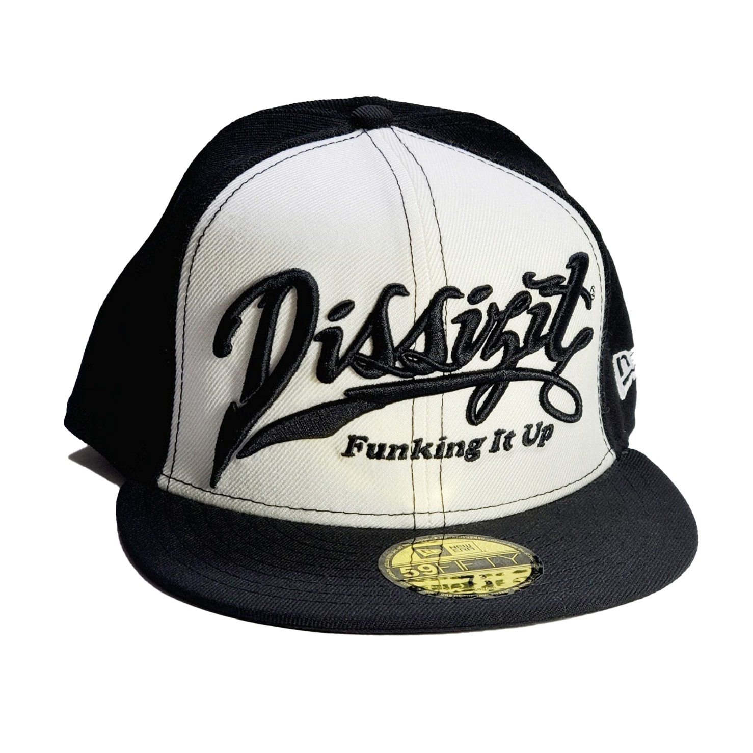 ��DISSIZIT/�ǥ����������åȡ�Funking It Up New Era Cap ����å� / BLACK �֥�å� w/Wht