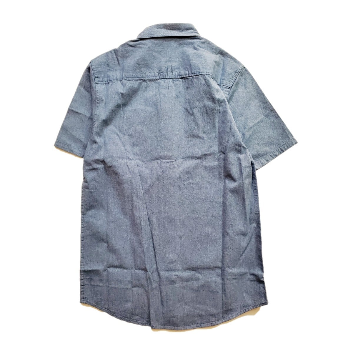 ��THE HUNDREDS/�����ϥ�ɥ�åġ�DAHLIA SS WOVEN Ⱦµ����� / BLUE �֥롼 ��