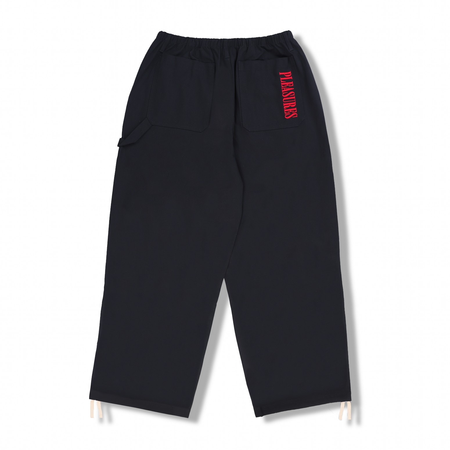 ��PLEASURES/�ץ쥸�㡼����WANDER WIDE LEG PANTS �ѥ�� / BLACK