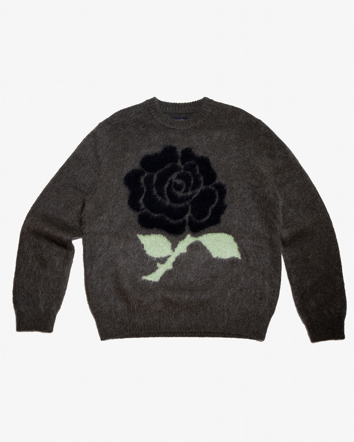 RAISED BY WOLVES/쥤ɥХ֥BLACK ROSE MOHAIR SWEATER  / LODEN