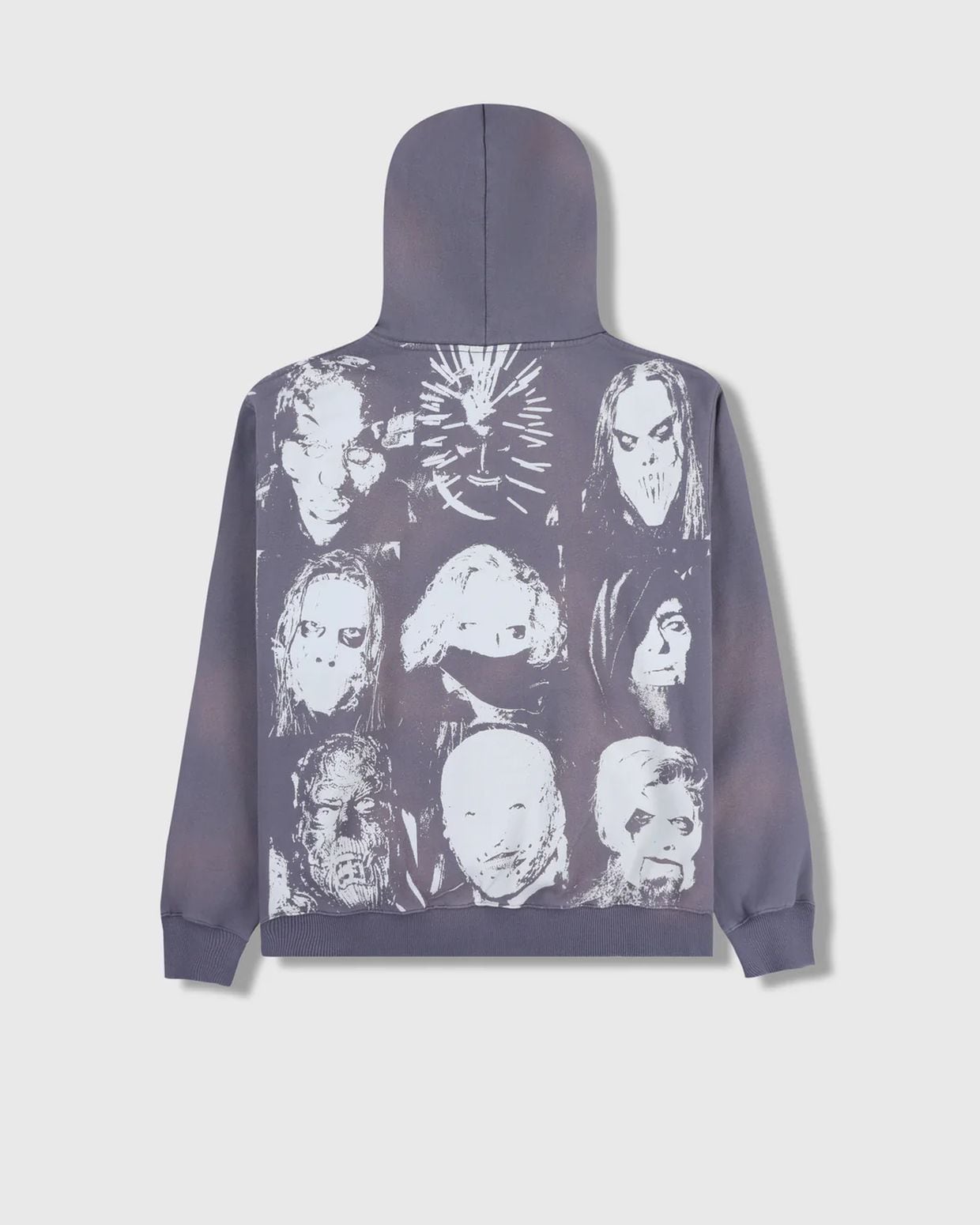 PLEASURES/ץ쥸㡼SLIPKNOT/åץΥåȡNONAGRAM ZIP HOODIE ѡ / SMOKE