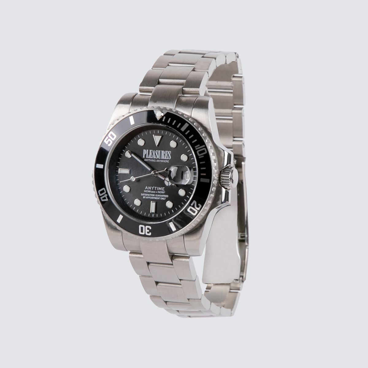 ��PLEASURES/�ץ쥸�㡼����ANYTIME WATCH �ӻ��� / BLACK