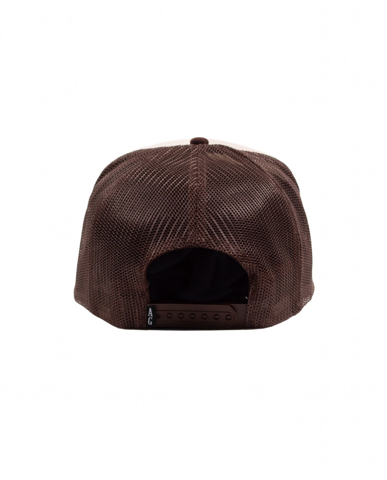 ��ACAPULCO GOLD/�����ץ륳 ������ɡ�OJ LOGO TRUCKER CAP ����å� / BROWN/TAN