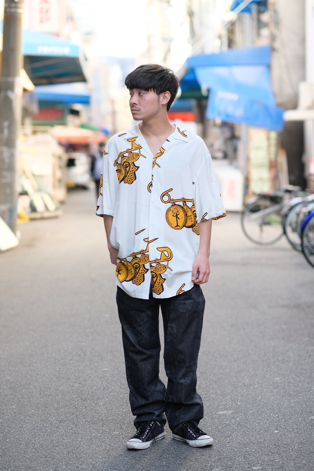 PAS DE MER/ѥɥMEDALS SHIRT Ⱦµ / NATURAL ʥۥ磻 