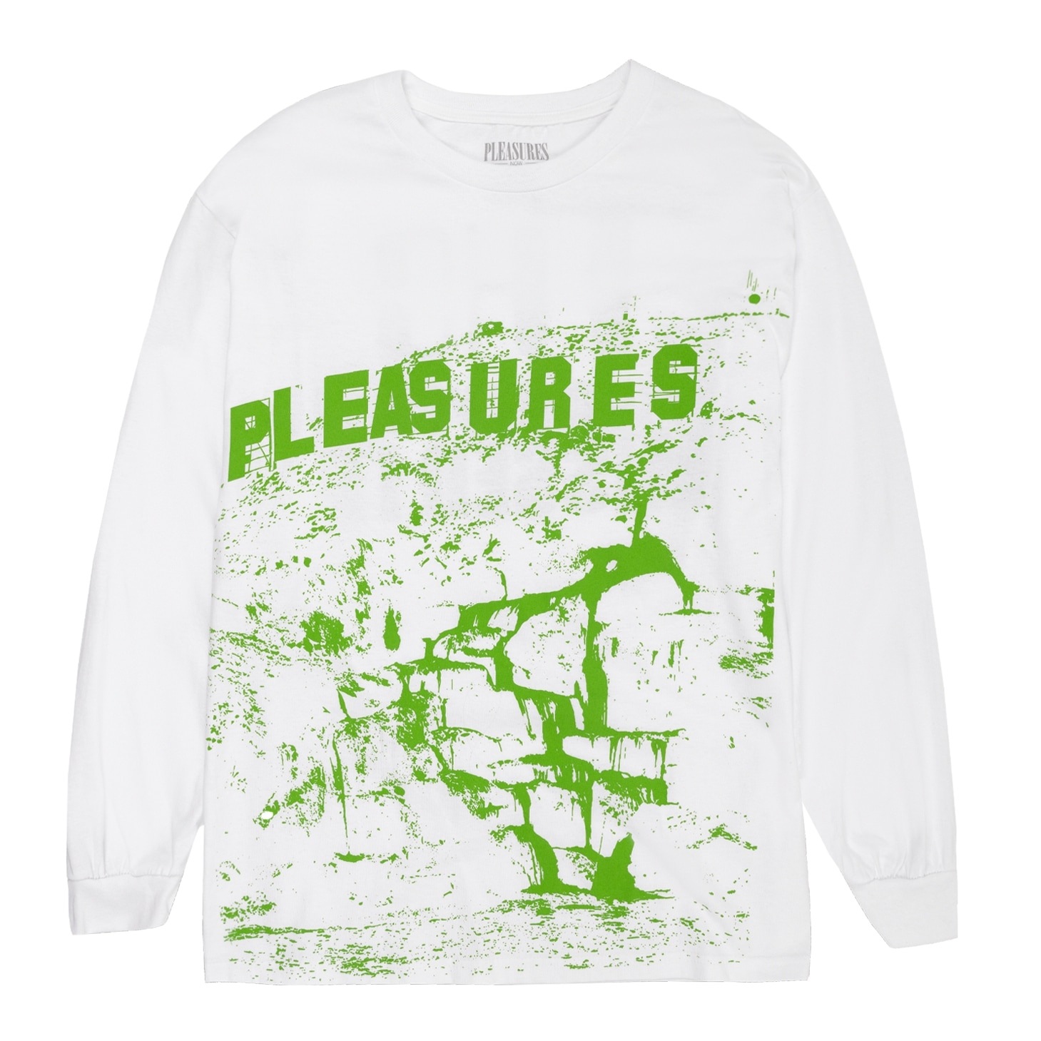 ��PLEASURES/�ץ쥸�㡼����THC LONG SLEEVE ĹµT����� / WHITE �ۥ磻��