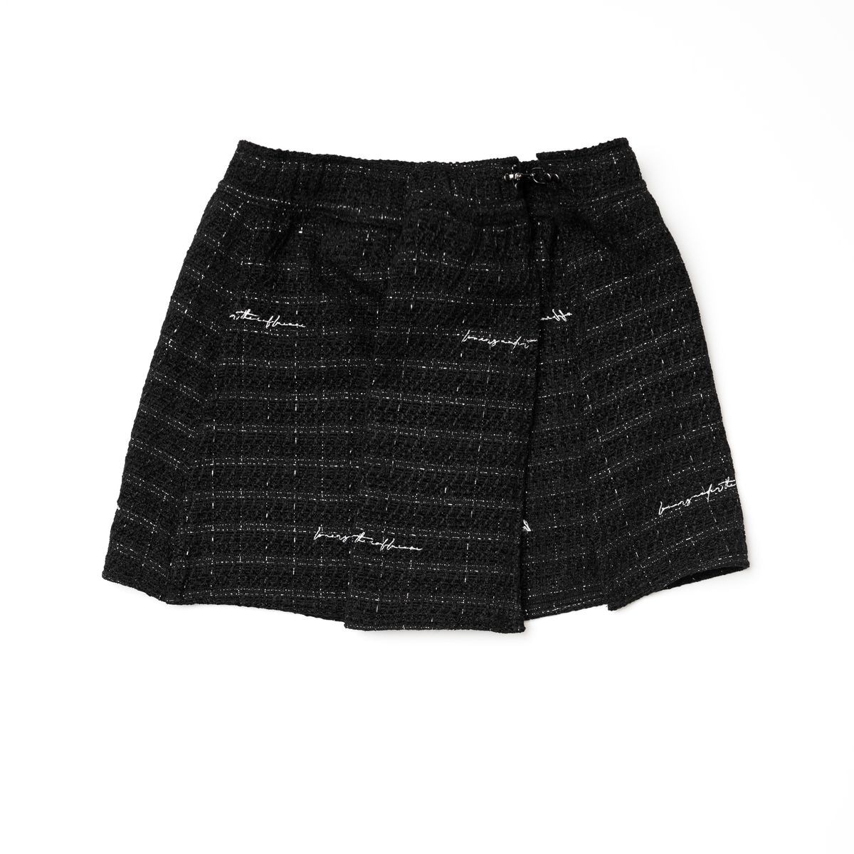 ��LUTI/�롼�ƥ�����SCRIPTURE PLAID KILT ����� / BLACK
