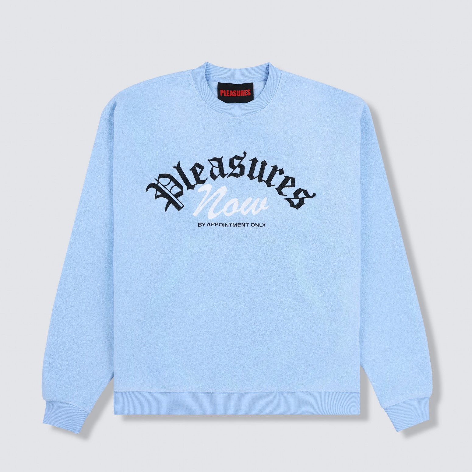 ��PLEASURES/�ץ쥸�㡼����APPOINTMENT FLEECE CREWNECK ���롼�������å� / SLATE
