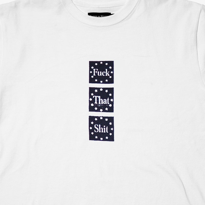 ��RAISED BY WOLVES/�쥤���ɥХ�����֥���FTS TEE T����� / WHITE