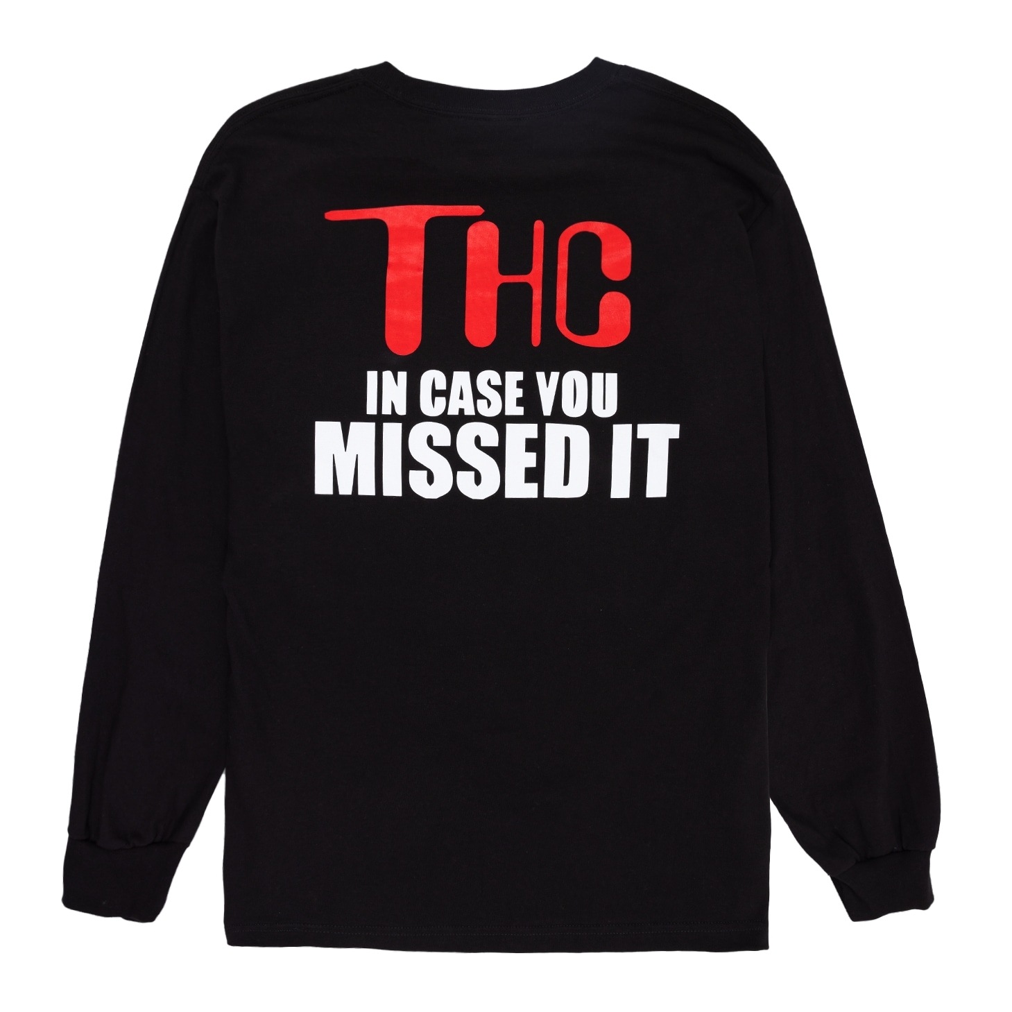 PLEASURES/ץ쥸㡼THC LONG SLEEVE ĹµT / BLACK ֥å