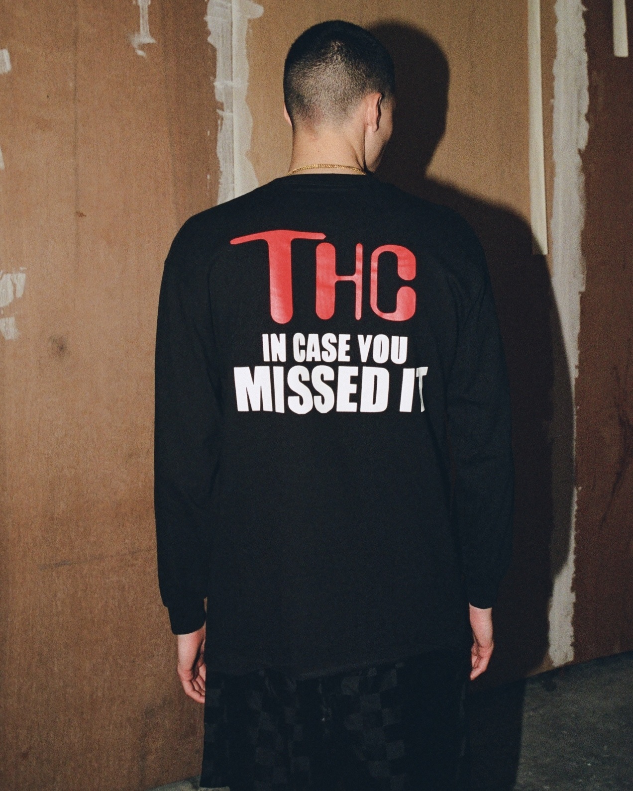 PLEASURES/ץ쥸㡼THC LONG SLEEVE ĹµT / BLACK ֥å