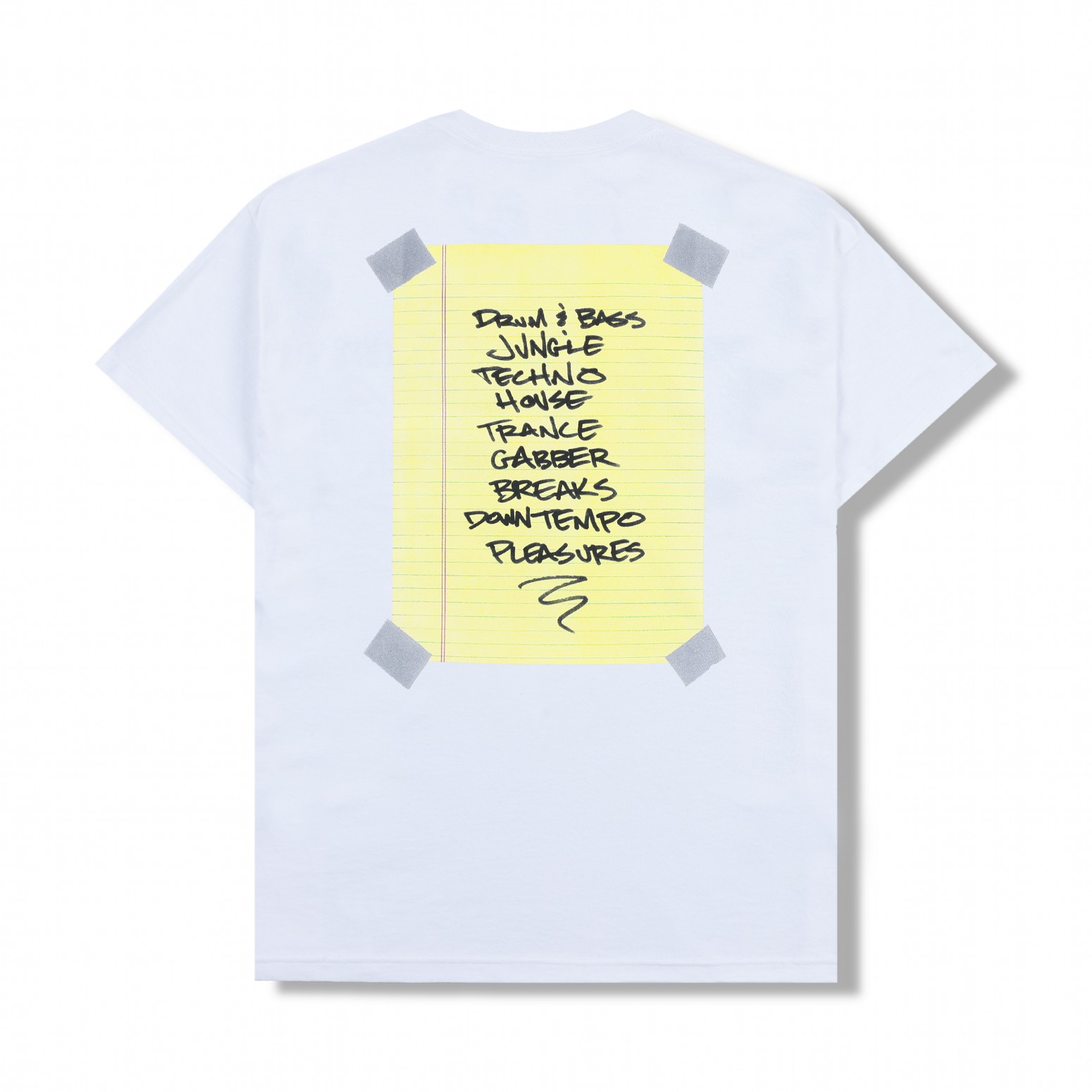 ��PLEASURES/�ץ쥸�㡼����P.L.U.R. JAM T-SHIRT T����� / WHITE