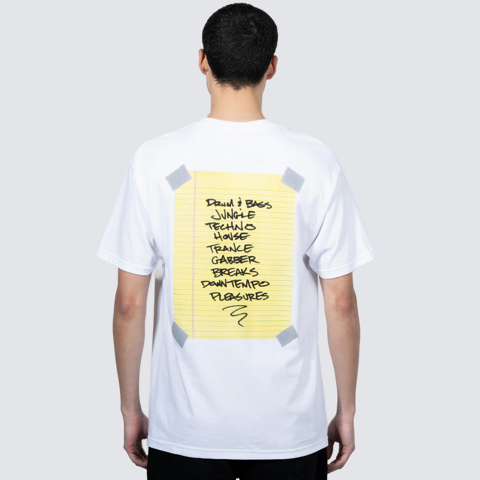 ��PLEASURES/�ץ쥸�㡼����P.L.U.R. JAM T-SHIRT T����� / WHITE