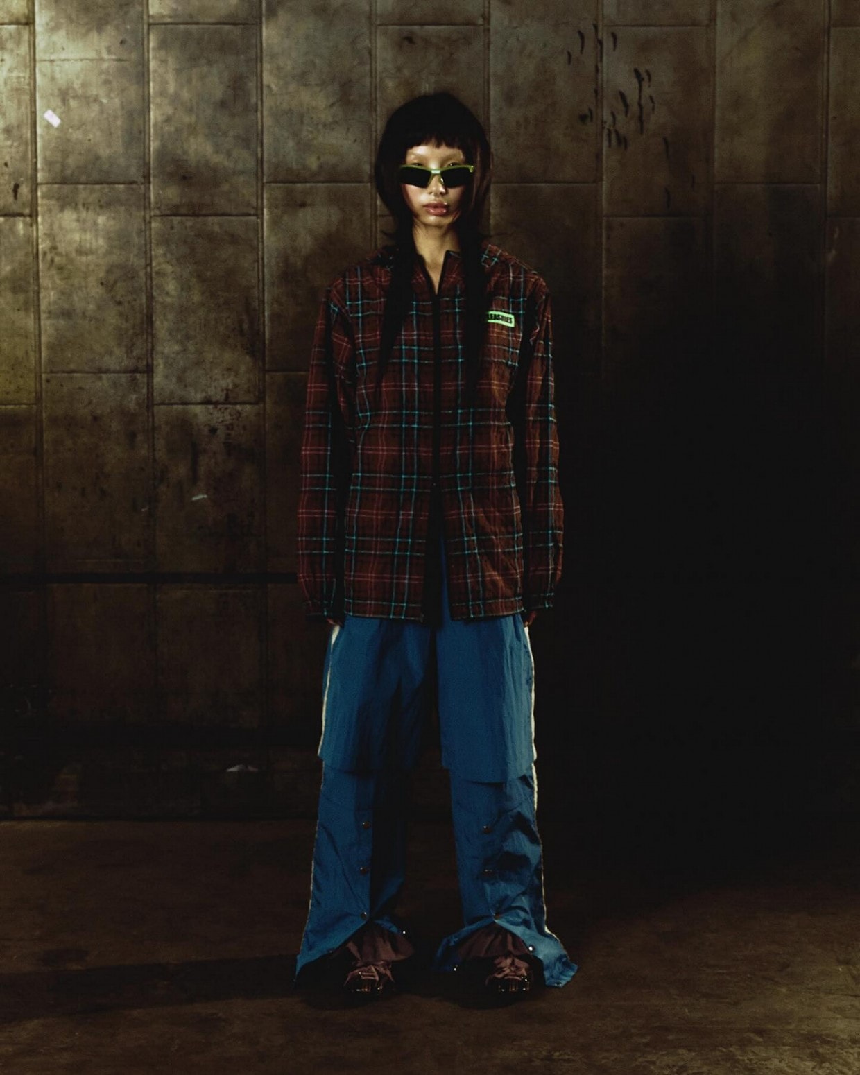 ��PLEASURES/�ץ쥸�㡼����BOILER ROOM��PRACTICE HOODED JACKET ���㥱�å� / BROWN