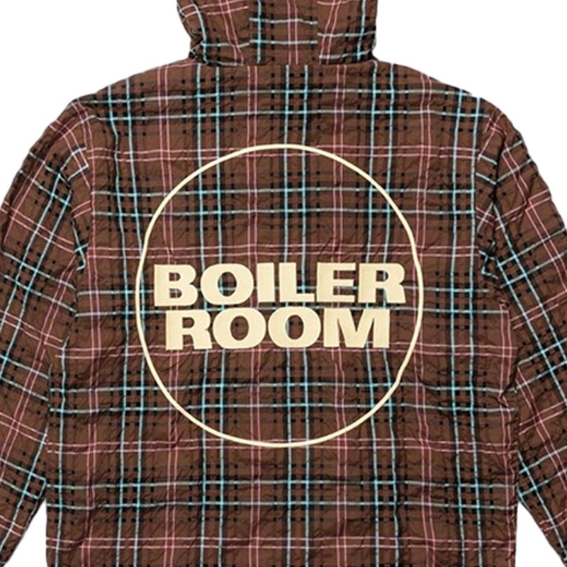 ��PLEASURES/�ץ쥸�㡼����BOILER ROOM��PRACTICE HOODED JACKET ���㥱�å� / BROWN