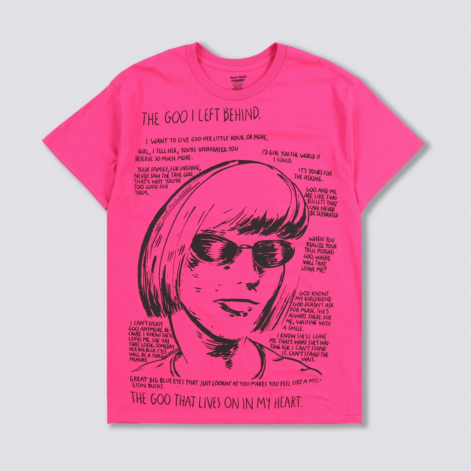 PLEASURES/ץ쥸㡼Sonic Youth/˥å桼THE GOO T-SHIRT T / PINK