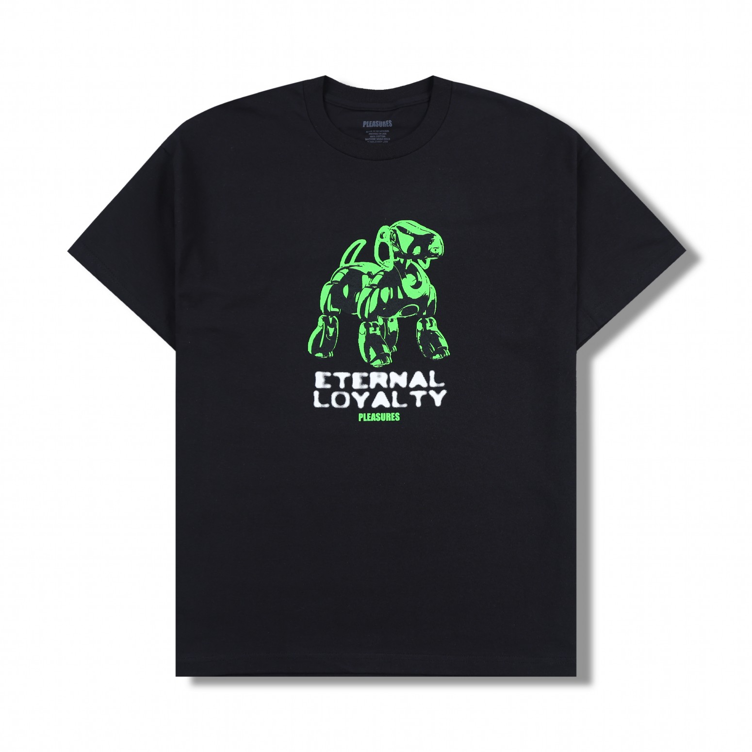 PLEASURES/ץ쥸㡼ETERNAL T-SHIRT T / BLACK