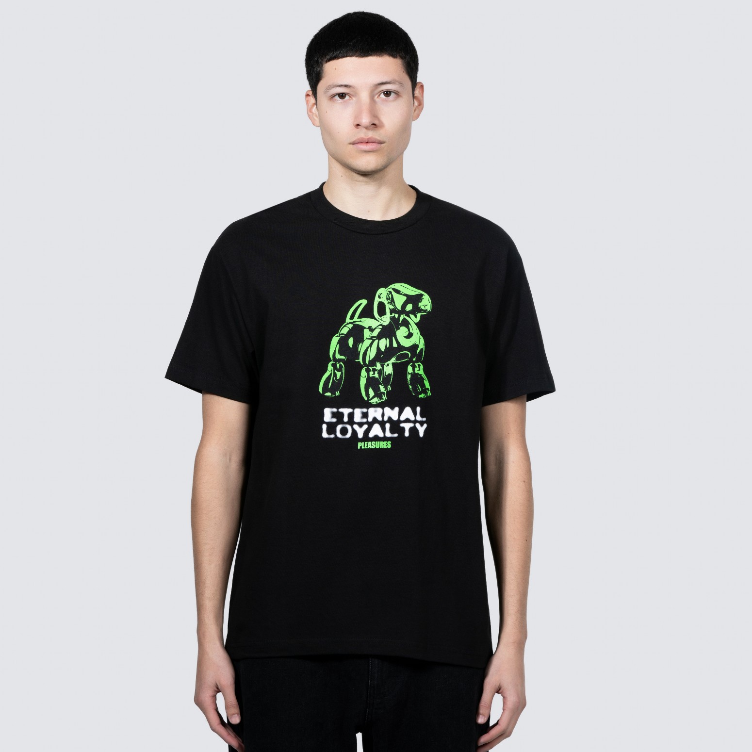 PLEASURES/ץ쥸㡼ETERNAL T-SHIRT T / BLACK