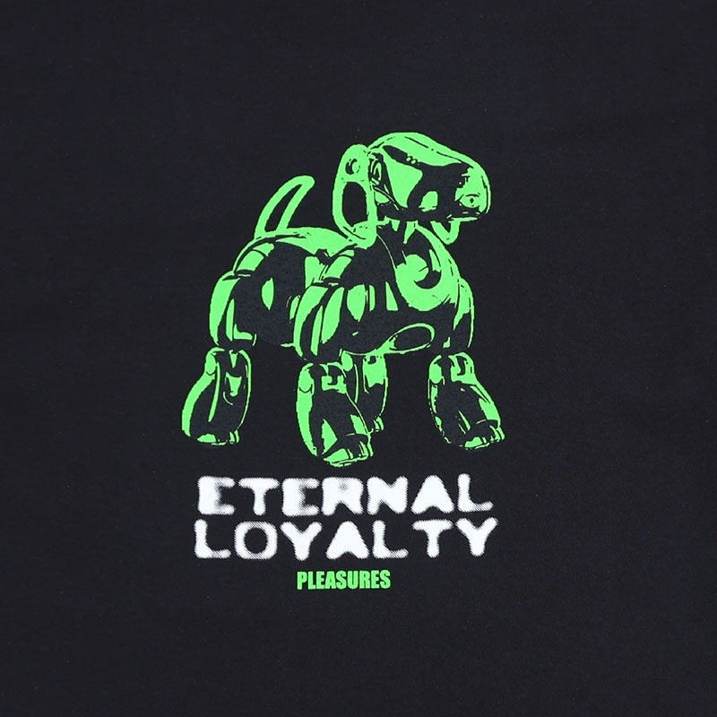 PLEASURES/ץ쥸㡼ETERNAL T-SHIRT T / BLACK